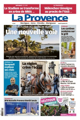 La Provence N°20210925 du 25 septembre 2021 à télécharger sur iPad