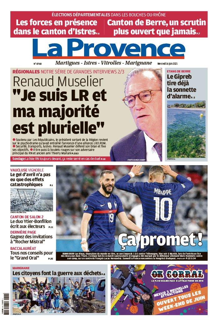 La Provence N 20210616 Du 16 Juin 2021 A Telecharger Sur Ipad