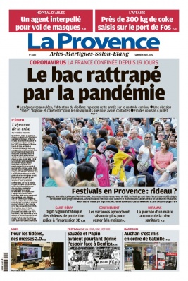 La Provence N°20200404 du 04 avril 2020 à télécharger sur iPad