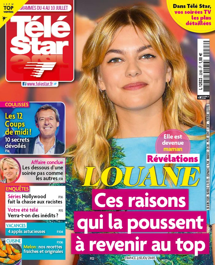 Télé Star 29 juin 2020 Abonnement Télé Star Pas Cher avec le BOUQUET ePresse.fr