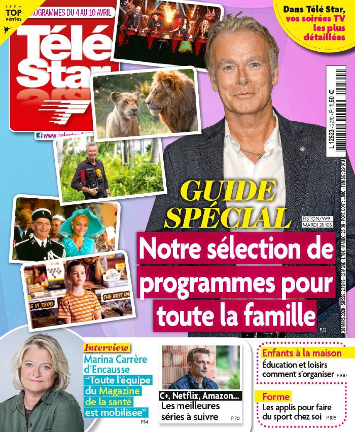 Télé Star 30 mars 2020 Abonnement Télé Star Pas Cher avec le BOUQUET ePresse.fr
