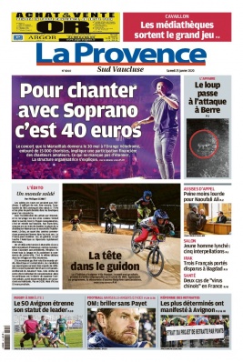 La Provence N°20200125 du 25 janvier 2020 à télécharger sur iPad