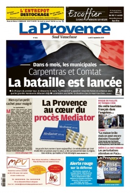 La Provence N°20190923 du 23 septembre 2019 à télécharger sur iPad