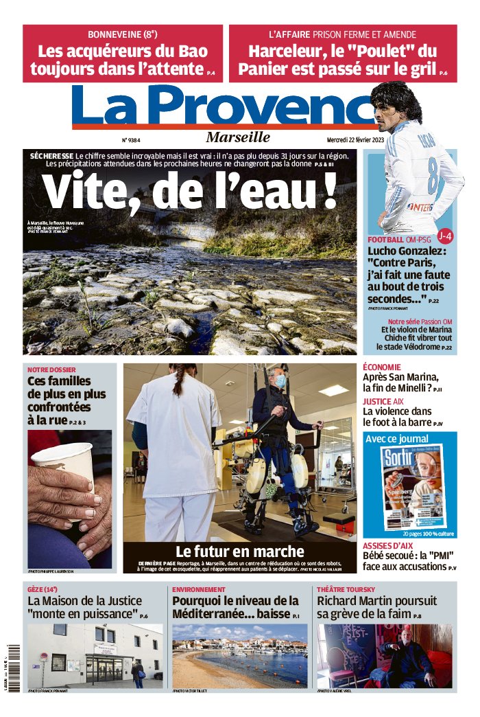 La Provence N°20230222 du 22 février 2023 à télécharger sur iPad