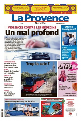 La Provence N°20220803 du 03 août 2022 à télécharger sur iPad