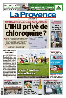 La Provence N°20201024 du 24 octobre 2020 à télécharger sur iPad