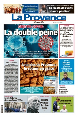La Provence N°20200908 du 08 septembre 2020 à télécharger sur iPad