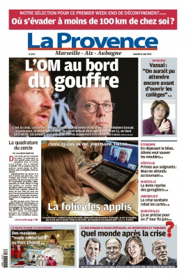La Provence N°20200516 du 16 mai 2020 à télécharger sur iPad