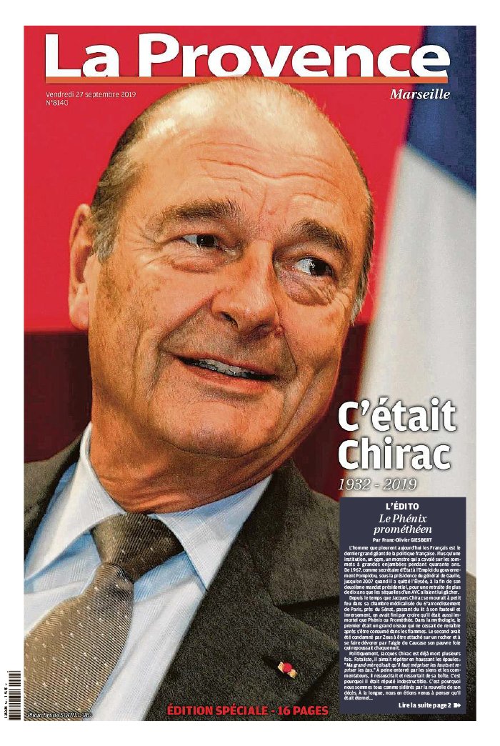 La Provence N°20190927 du 27 septembre 2019 à télécharger sur iPad