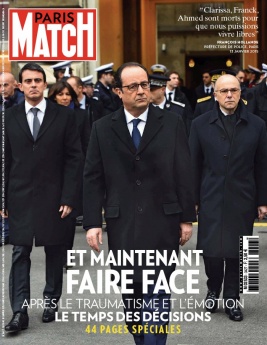 Paris Match N°3427 du 20 janvier 2015 à télécharger sur iPad