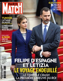 Paris Match N°3436 du 26 mars 2015 à télécharger sur iPad