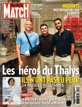 Paris Match N°3458 du 27 août 2015 à télécharger sur iPad