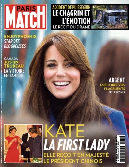 Paris Match N°3467 du 29 octobre 2015 à télécharger sur iPad