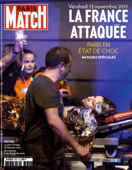 Paris Match N°3470 du 16 novembre 2015 à télécharger sur iPad