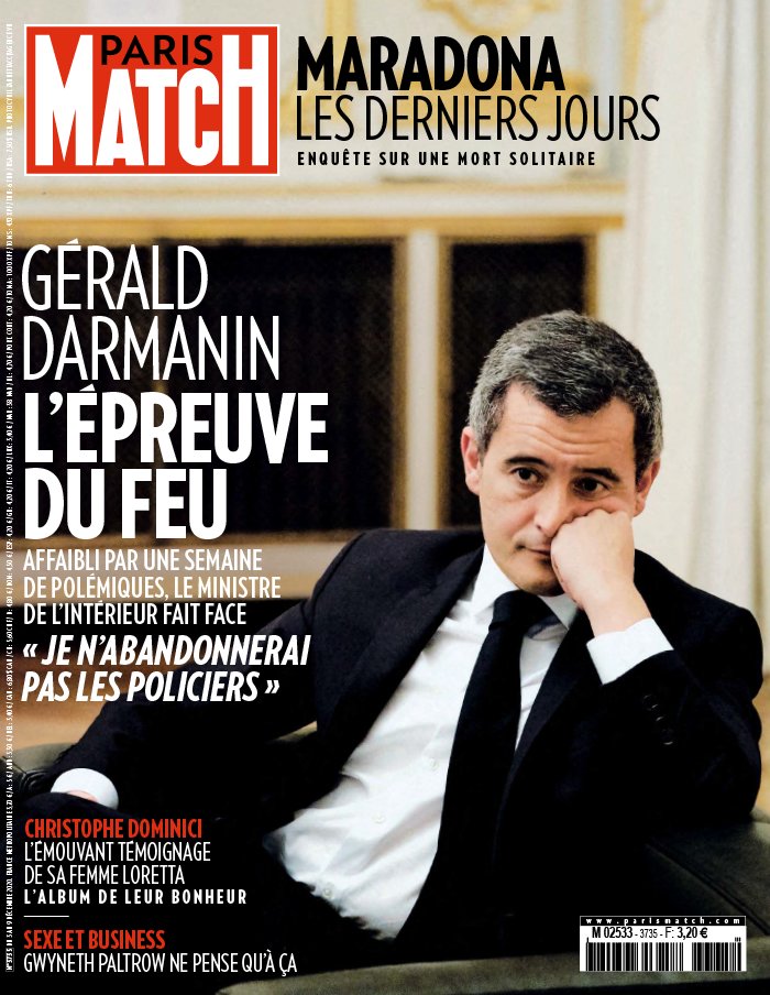 Paris Match 03 décembre 2020 Paris Match N°3735 du 03 décembre 2020 à télécharger sur iPad