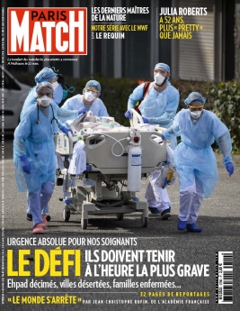 Paris Match N°3700 du 02 avril 2020 à télécharger sur iPad