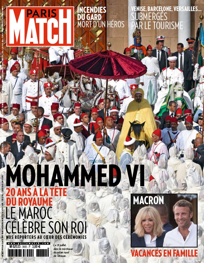 Paris Match 08 août 2019 Paris Match N°3665 du 08 août 2019 à télécharger sur iPad