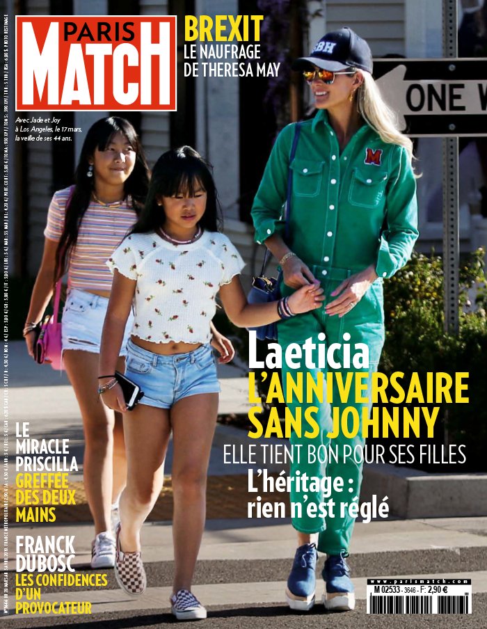 Paris Match 28 mars 2019 Paris Match N°3646 du 28 mars 2019 à télécharger sur iPad