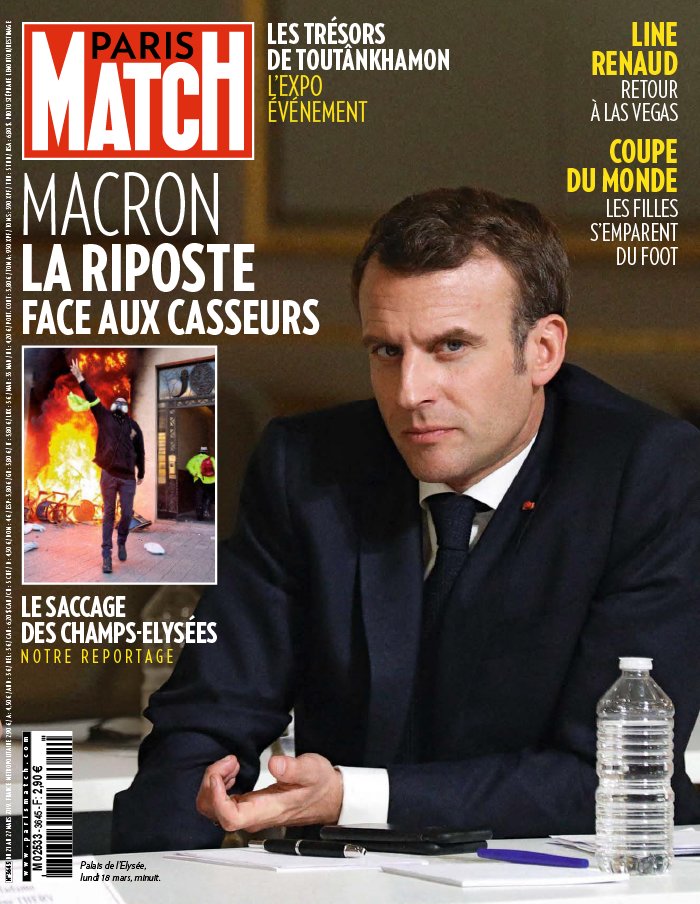 Paris Match 21 mars 2019 Paris Match N°3645 du 21 mars 2019 à télécharger sur iPad