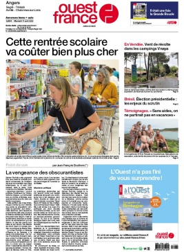 Ouest-France N°20220817 du 17 août 2022 à télécharger sur iPad
