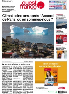 Ouest-France N°20201209 du 09 décembre 2020 à télécharger sur iPad