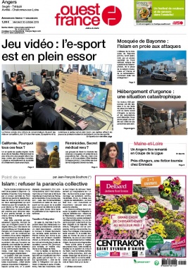 Ouest-France N°20191030 du 30 octobre 2019 à télécharger sur iPad