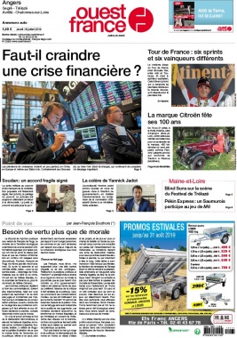 Ouest-France N°20190718 du 18 juillet 2019 à télécharger sur iPad