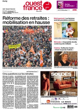 Lisez Ouest-France - Auray du 01 février 2023 sur ePresse.fr