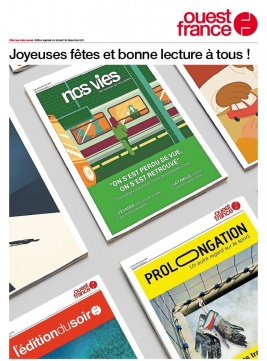 Ouest-France N°20211225 du 25 décembre 2021 à télécharger sur iPad