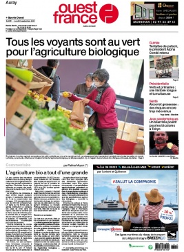 Ouest-France N°20210906 du 06 septembre 2021 à télécharger sur iPad