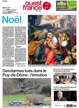 Ouest-France N°20201224 du 24 décembre 2020 à télécharger sur iPad