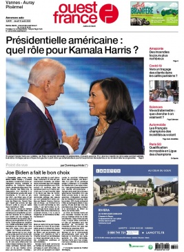 Ouest-France N°20200813 du 13 août 2020 à télécharger sur iPad