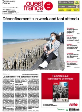Ouest-France N°20200516 du 16 mai 2020 à télécharger sur iPad