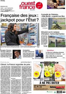 Ouest-France N°20191107 du 07 novembre 2019 à télécharger sur iPad