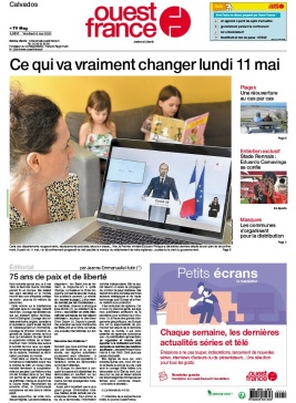 Ouest-France N°20200508 du 08 mai 2020 à télécharger sur iPad