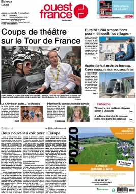 Ouest-France N°20190727 du 27 juillet 2019 à télécharger sur iPad