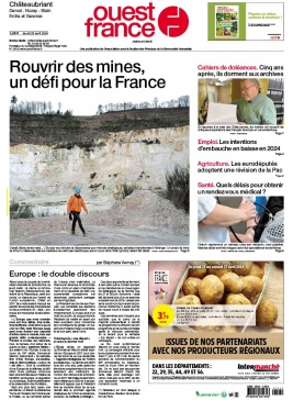 Ouest-France N°20240425 du 25 avril 2024 à télécharger sur iPad