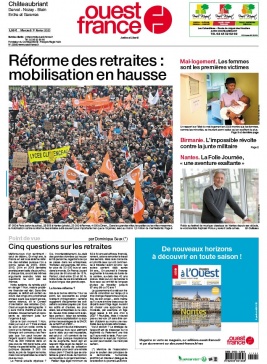 Lisez Ouest-France - Chateaubriant Ancenis du 01 février 2023 sur ePresse.fr