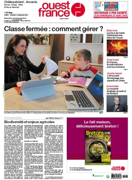 Ouest-France N°20200911 du 11 septembre 2020 à télécharger sur iPad