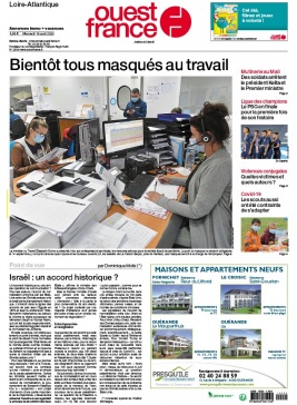 Ouest-France N°20200819 du 19 août 2020 à télécharger sur iPad
