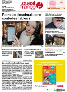 Ouest-France N°20191220 du 20 décembre 2019 à télécharger sur iPad