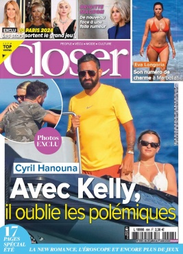 Closer N°998 du 26 juillet 2024 à télécharger sur iPad