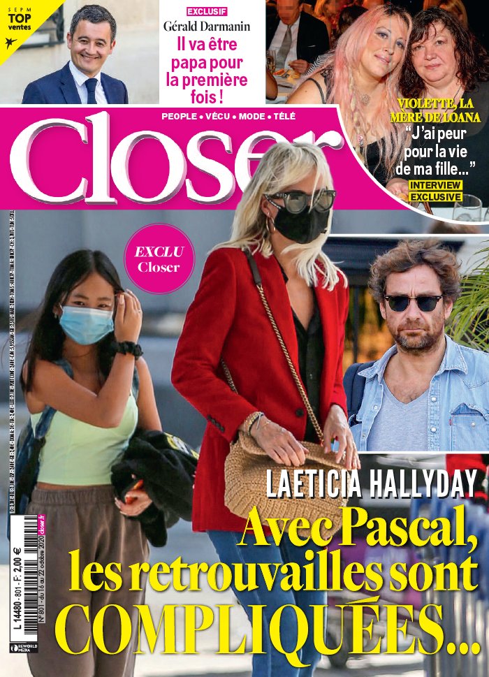 Closer 16 octobre 2020 Closer N°801 du 16 octobre 2020 à télécharger sur iPad