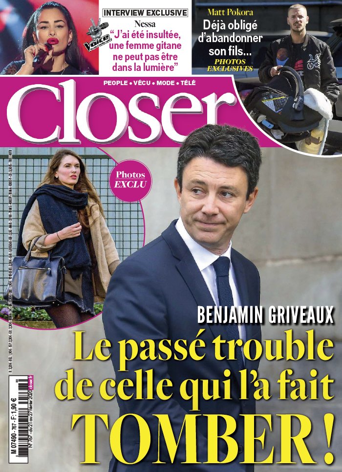 Closer 21 février 2020 Abonnement à Closer Pas Cher avec le BOUQUET À LA CARTE ePresse.fr