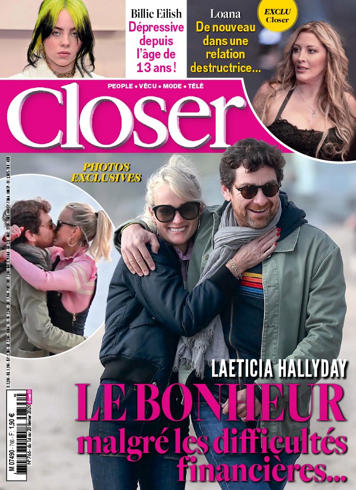 Closer 14 février 2020 Closer N°766 du 14 février 2020 à télécharger sur iPad
