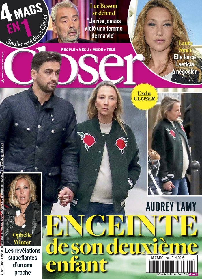 Closer 10 octobre 2019 Abonnement à Closer Pas Cher avec le BOUQUET À LA CARTE ePresse.fr