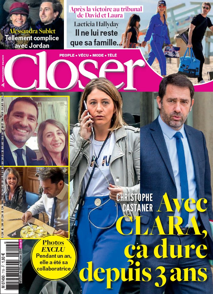 Closer 22 mars 2019 Closer N°719 du 22 mars 2019 à télécharger sur iPad