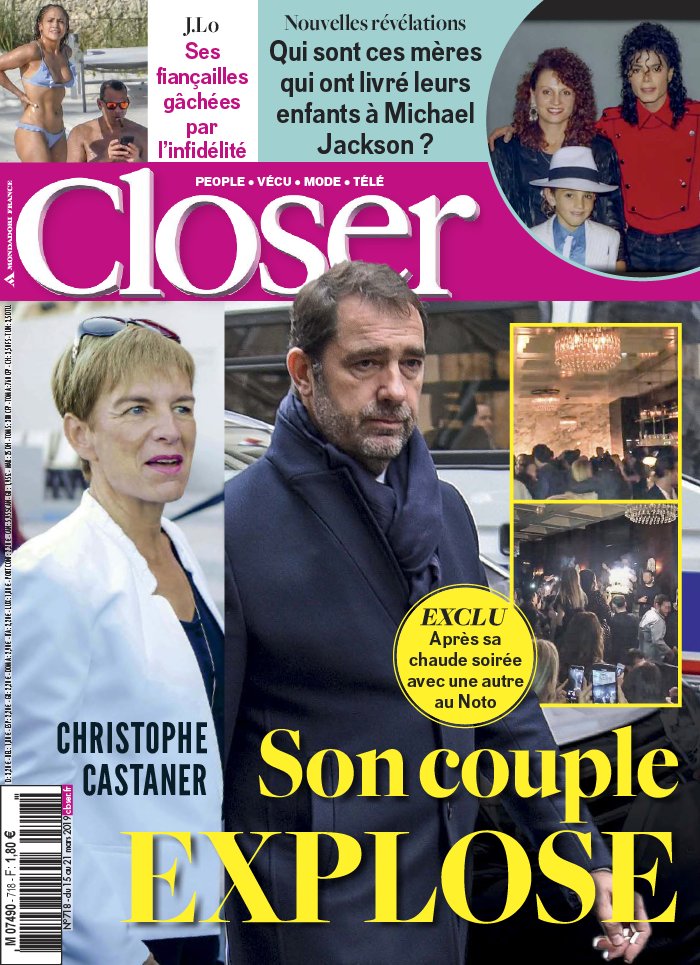 Closer 15 mars 2019 Closer N°718 du 15 mars 2019 à télécharger sur iPad