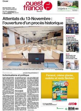 Ouest-France N°20210908 du 08 septembre 2021 à télécharger sur iPad