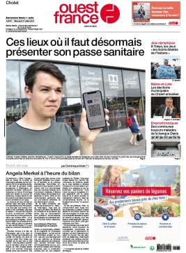 Ouest-France N°20210721 du 21 juillet 2021 à télécharger sur iPad